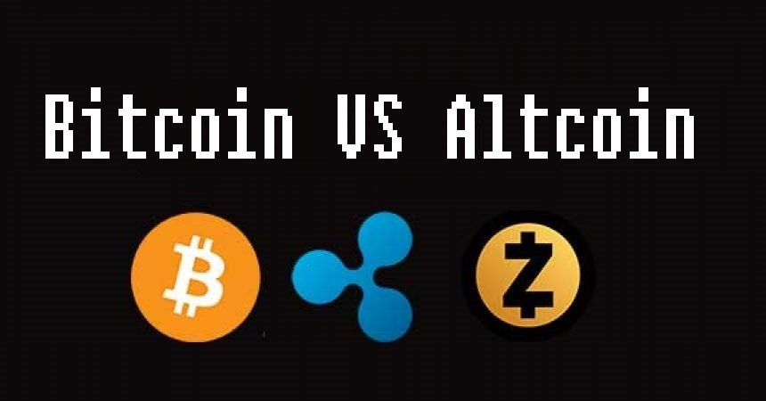 altcoin and bitcoin